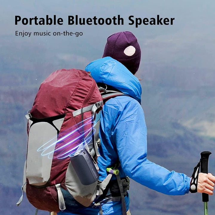 ZEALOT Altavoz Bluetooth, altavoz portátil S32, inalámbrico para ex...