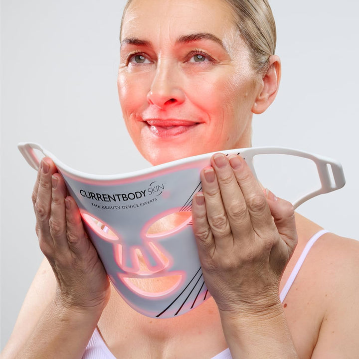 Máscara Facial de Terapia de Luz LED CurrentBody Skin | Dispositivo...