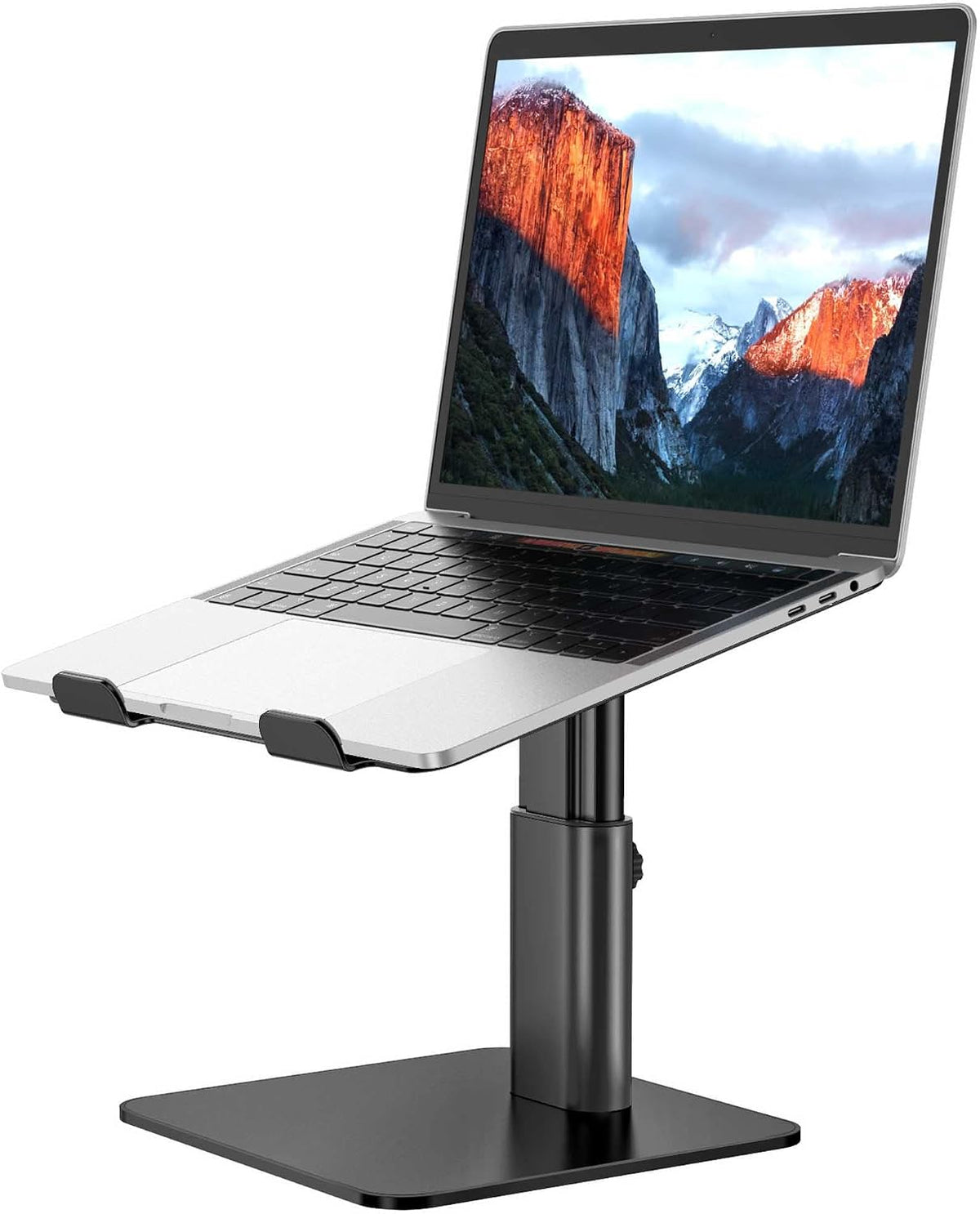 BESIGN LSX6N - Soporte ergonómico ajustable para laptop, soporte para computadora, soporte para laptop compatible con portátiles de 10-15.6 pulgadas, color negro