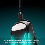 SteelSeries Aerox 3 - Ratón Gaming RGB con Perforaciones - Diseño U...