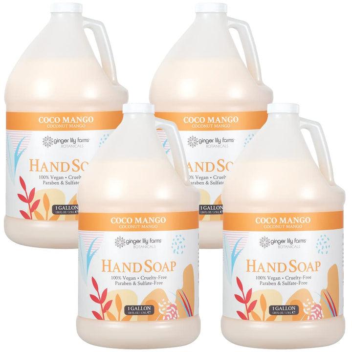 Ginger Lily Farms Botanicals - Repuesto de jabón líquido multiusos...