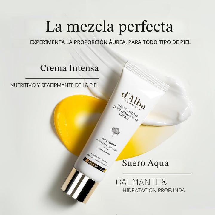 d'alba Piedmont Crema de doble humedad de trufa blanca, hidrata...