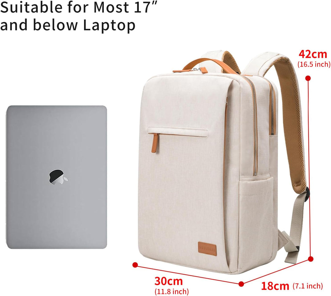 NOBLEMAN Mochila para portátil de viaje para hombre, resistente al...