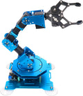 Brazo robótico para programación de codificación Arduino 6DOF Hiwonder-xArm1S Kits de brazo robótico educativo STEM, brazo robótico de metal completo de 6 ejes con controlador inalámbrico/PC/App