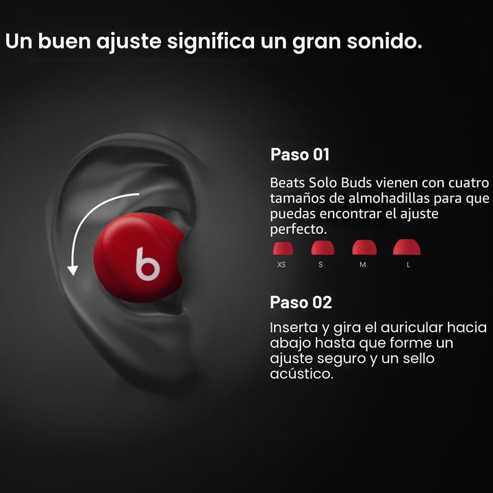 Beats Solo Buds - Auriculares inalámbricos Bluetooth | 18 horas de...