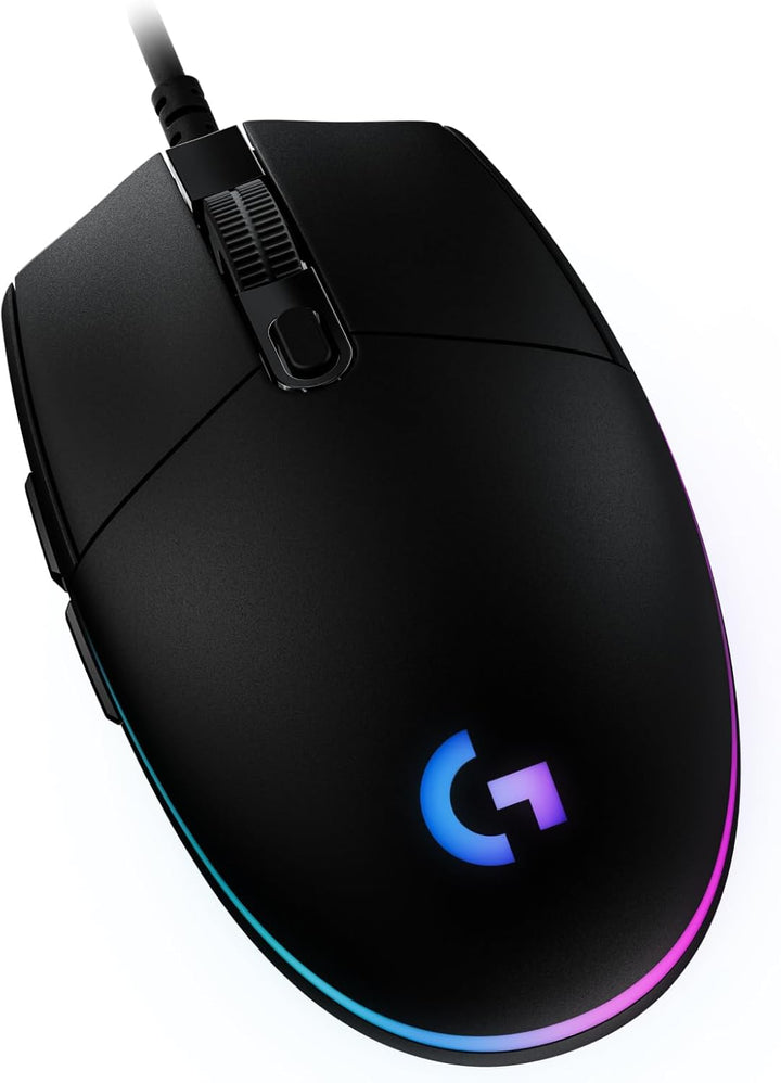 Logitech G203 - Mouse para juegos con cable, 8,000 DPI, efecto ópti...