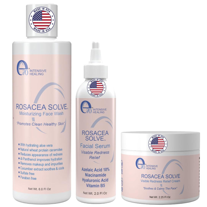 Tratamiento para rosácea para cuidado de la piel para mujeres y hom...