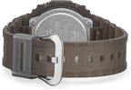 Casio G-Shock - Reloj analógico digital de resina marrón con luz ahumada GA2100K-5A