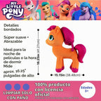 Almohada de peluche súper suave My Little Pony Sunny para niños, talla única, de Franco