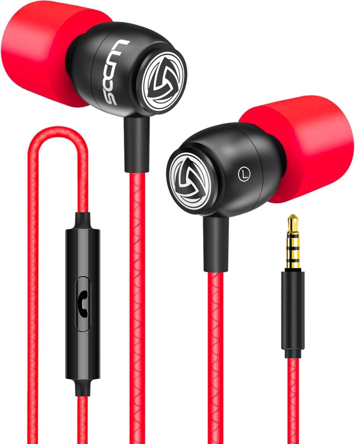 LUDOS Clamor \u2013 Auriculares con cable, diseño intraauricular, 5...