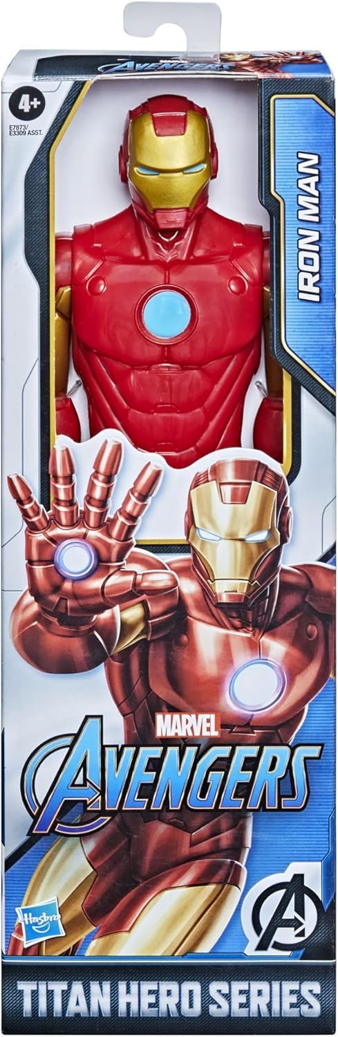 Marvel Hasbro - Figura de acción oficial de Titan Hero Series de 12...