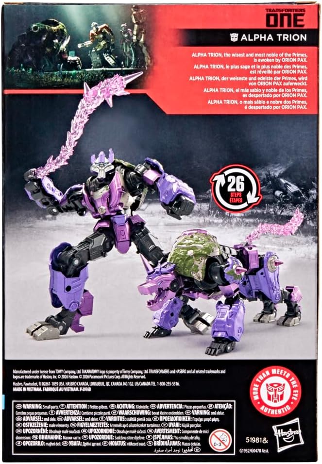 Transformers One Studio Series Alpha Trion Figura de