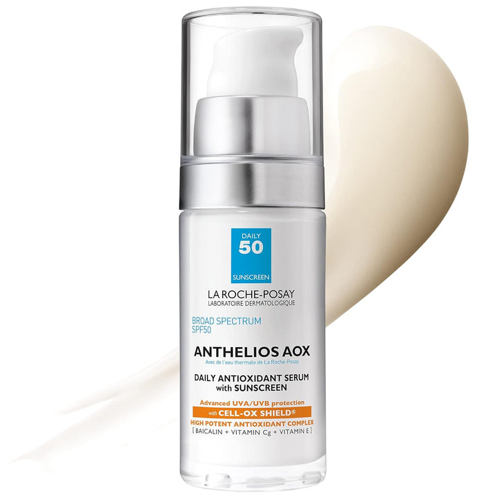La Roche-Posay Anthelios AOX Suero Antioxidante Diario con SPF, Hid...