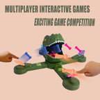 Juego de mesa clásico de dinosaurio de alimentación, juego de disparos de acción multijugador, juguete de huesos de comer dinosaurios, divertido desafío de velocidad de reacción para niños