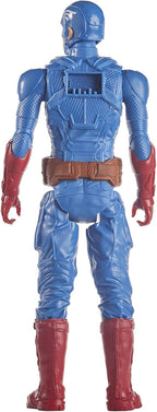 Marvel Hasbro - Figura de acción oficial de Titan Hero Series de 12 pulgadas, Capitán América