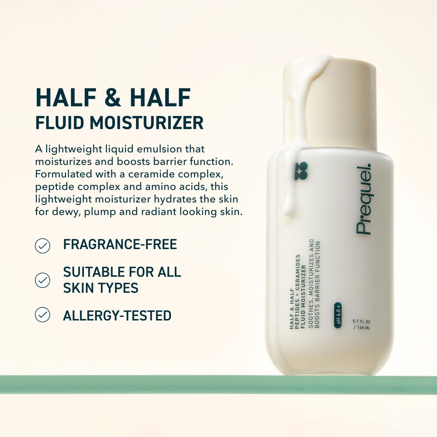 Prequel Crema Facial Hidratante Fluida Half and Half para