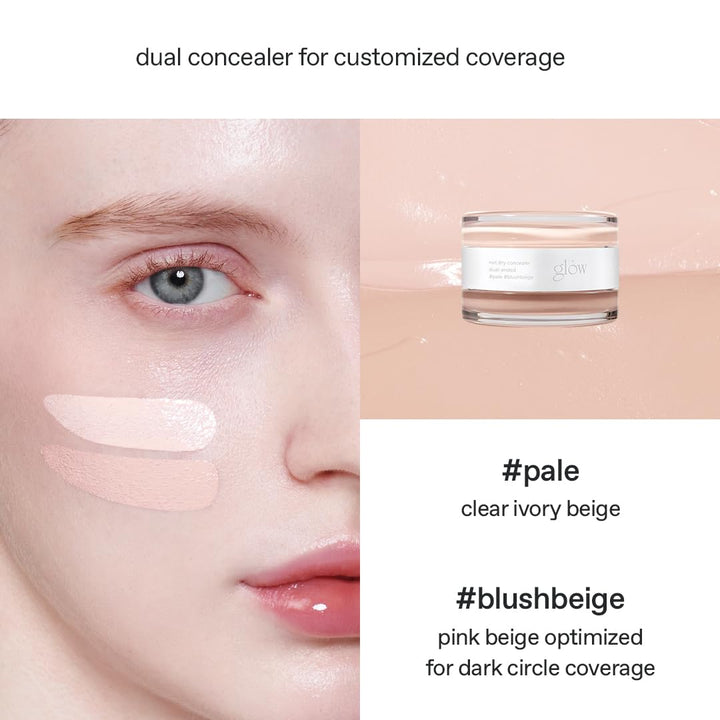 glow corrector no seco #pálido #beige rubor, cubre círculos y imper...