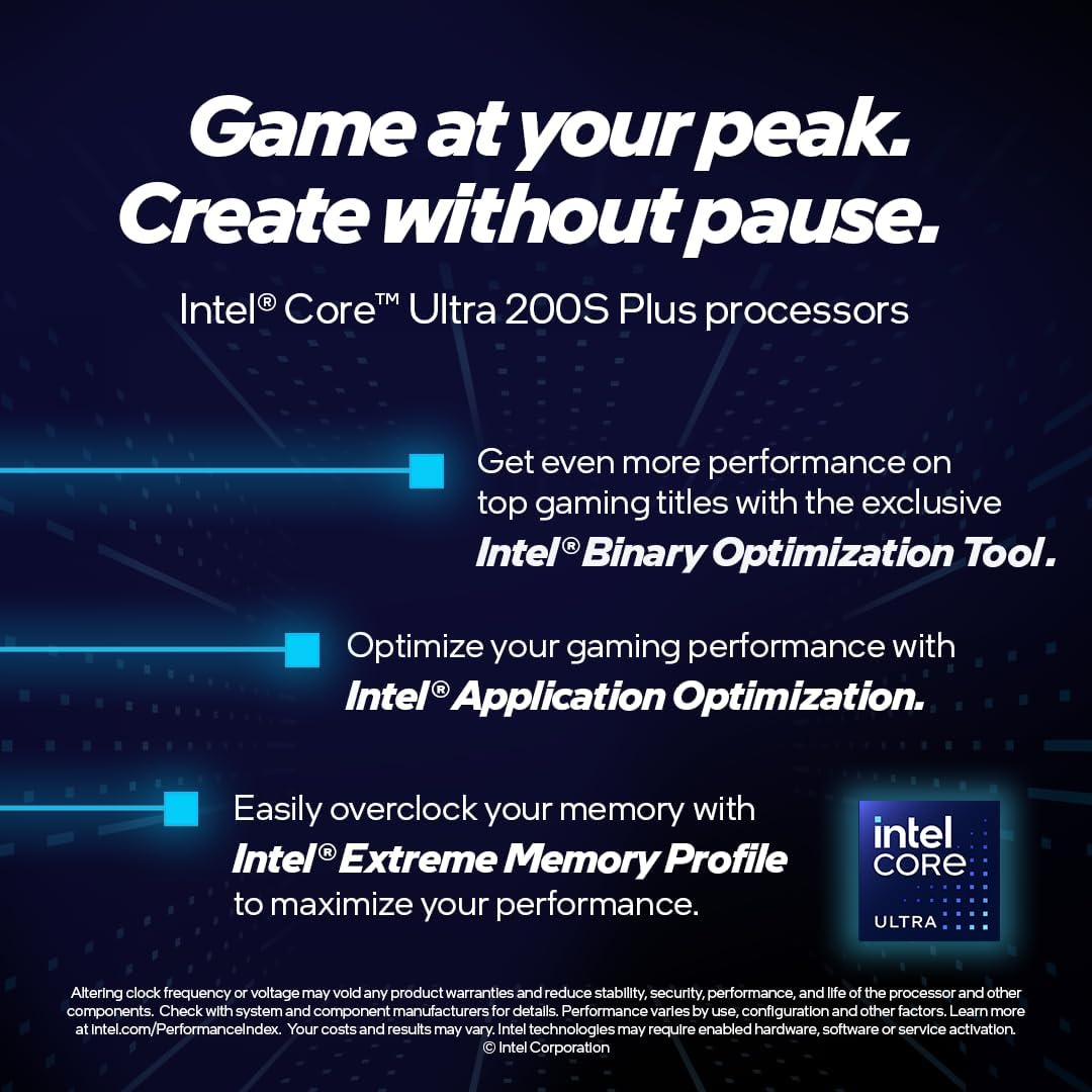 Intel® Procesador Core™ Ultra 5 250K Plus 18 núcleos (6 núcleos P +...