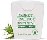 Desert Essence Cinta dental de aceite de árbol de té, 30 yardas, pa...