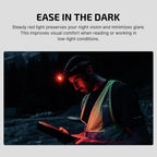 Lámpara OLIGHT Perun 3 - Linterna frontal recargable, luz roja, impermeable