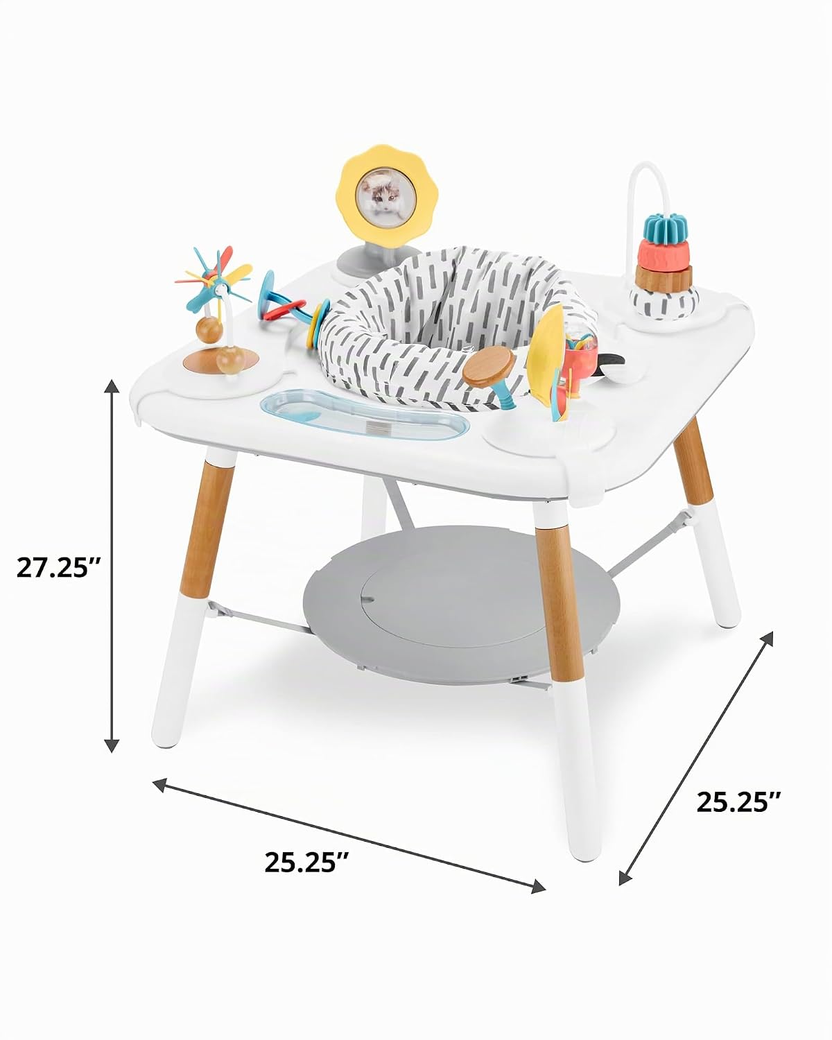 Skip Hop Discoverosity - Centro de actividades de 3 etapas inspirado en Montessori y mesa de juego para bebés a partir de 4 meses
