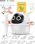 Robot de dibujo para niños, máquina educativa interactiva recargable del