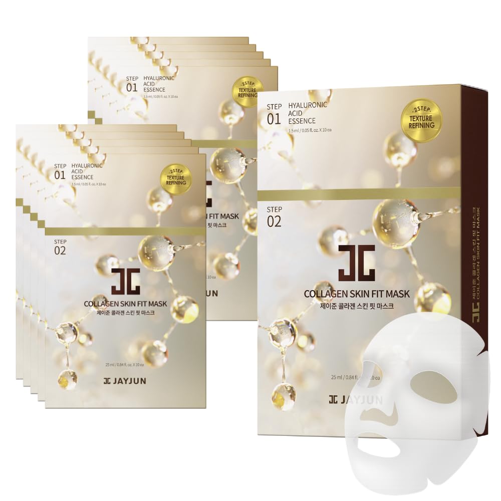 JAYJUN Máscara de colágeno para la piel (10 hojas) \u2013 Ritual de...