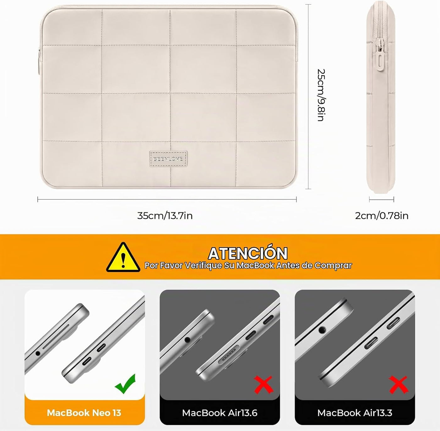 EooCoo Funda para MacBook Neo de 13 pulgadas modelo A3404 2026 con...
