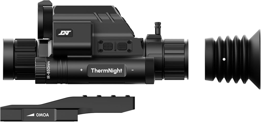 DNT Optics TNC335R ThermNight Alcance térmico y de visión nocturna multiespectral con telémetro láser y calculadora balística