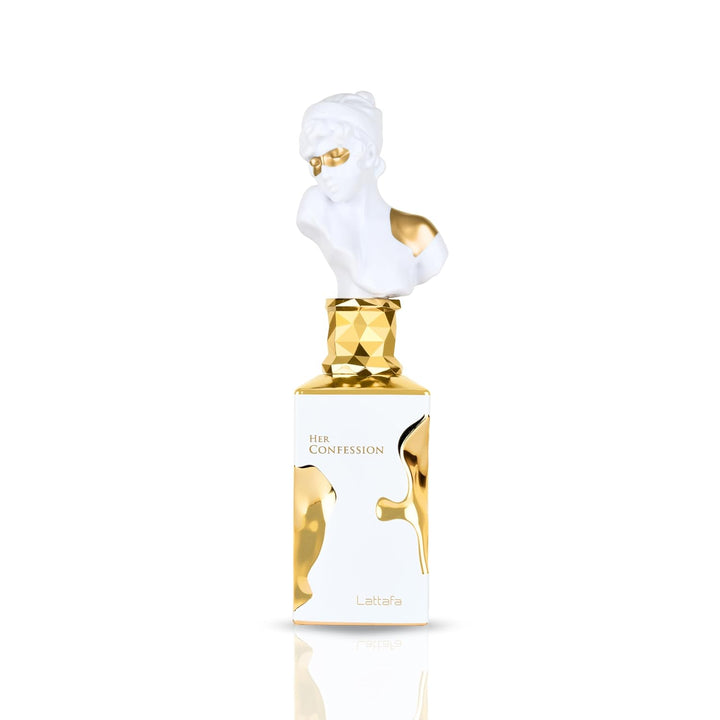 Lattafa Su Confesión - Vainilla, Floral, Ámbar, Almizcle - Eau de P...