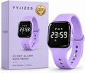 Reloj despertador para dormitorio, pulsera vibratoria, reloj de pulsera con vibración para dormir pesado, pulsera de choque silencioso, extra fuerte, despierta a personas sordas con TDAH