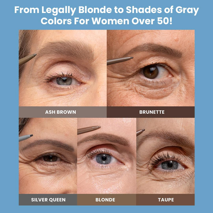 Prime Prometics Lápiz PrimeBrow para Mujeres Maduras \u2013 Punta U...