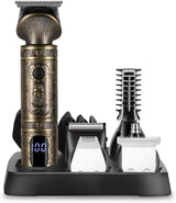 Scttomon Kit de Recortadora de Barba Profesional Cortapelos con Cuc...