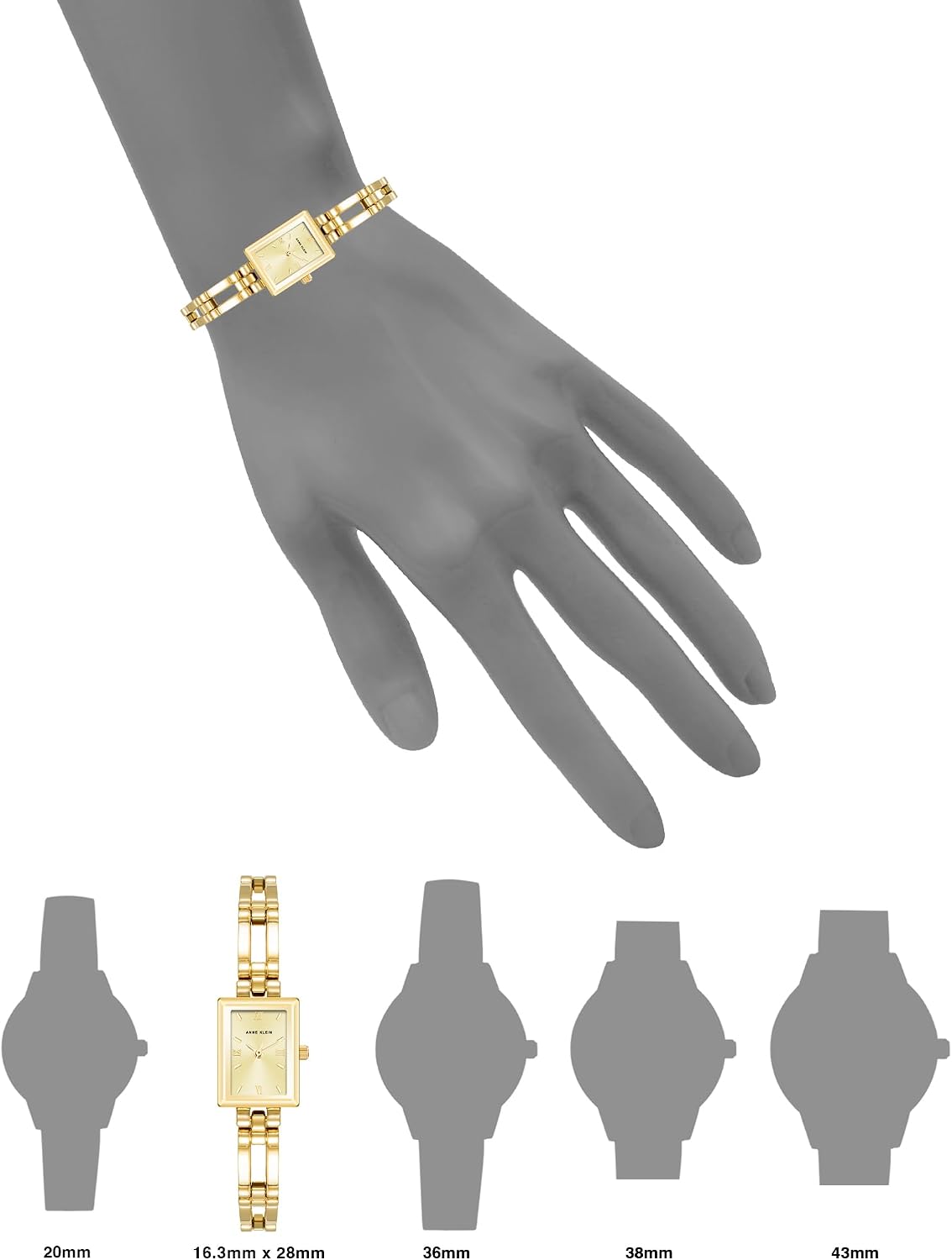 Anne Klein - Reloj de pulsera para mujer