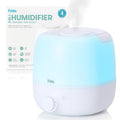 Frida Baby Humidificador de niebla fría 3 en 1 para habitaciones grandes, humidificador de relleno superior para recámara, alivio de alergias, tiempo de funcionamiento de 60 horas + luz nocturna