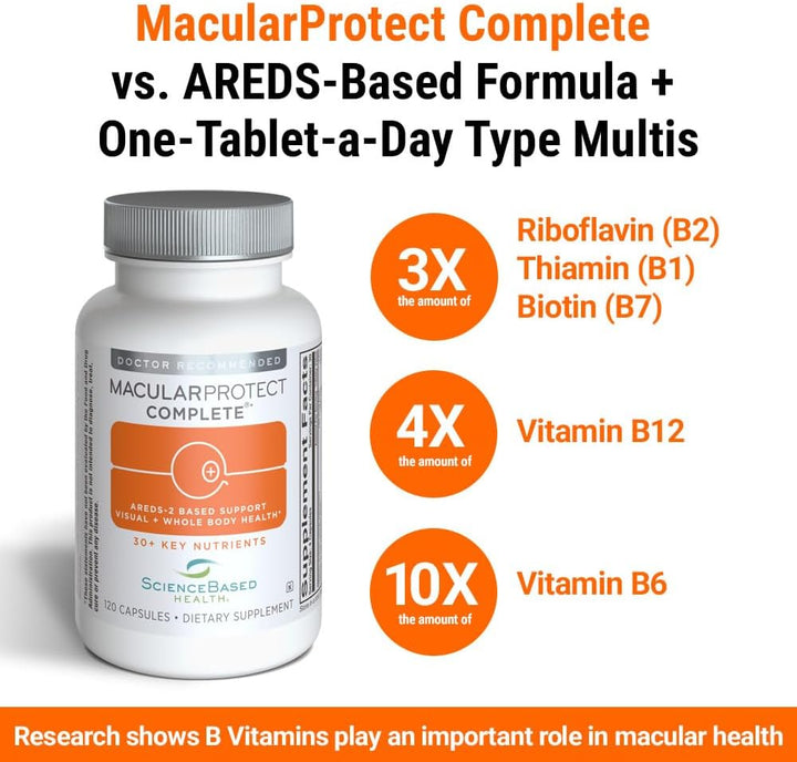 ScienceBased Health MacularProtect Complete - Suplemento de salud o...
