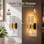 Luz nocturna LED, luces nocturnas enchufables la pared
