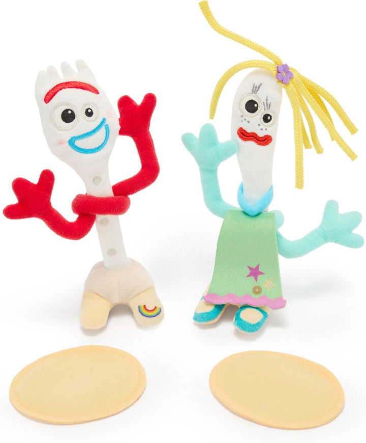 Disney Store Juego de peluche magnético oficial de Forky &amp; Kare...