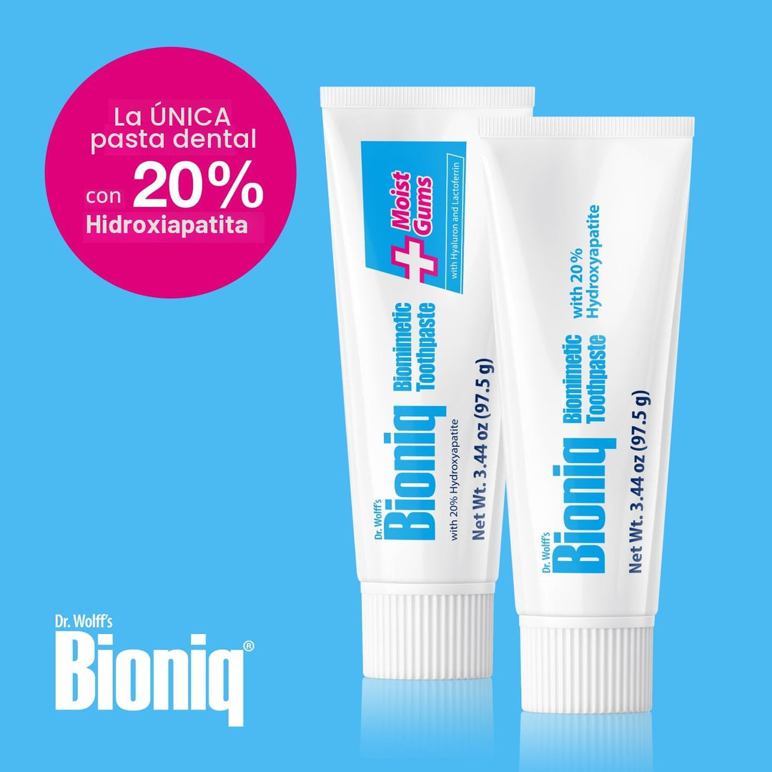 Pasta de dientes Bioniq Plus con 20% de hidroxiapatita para encías...