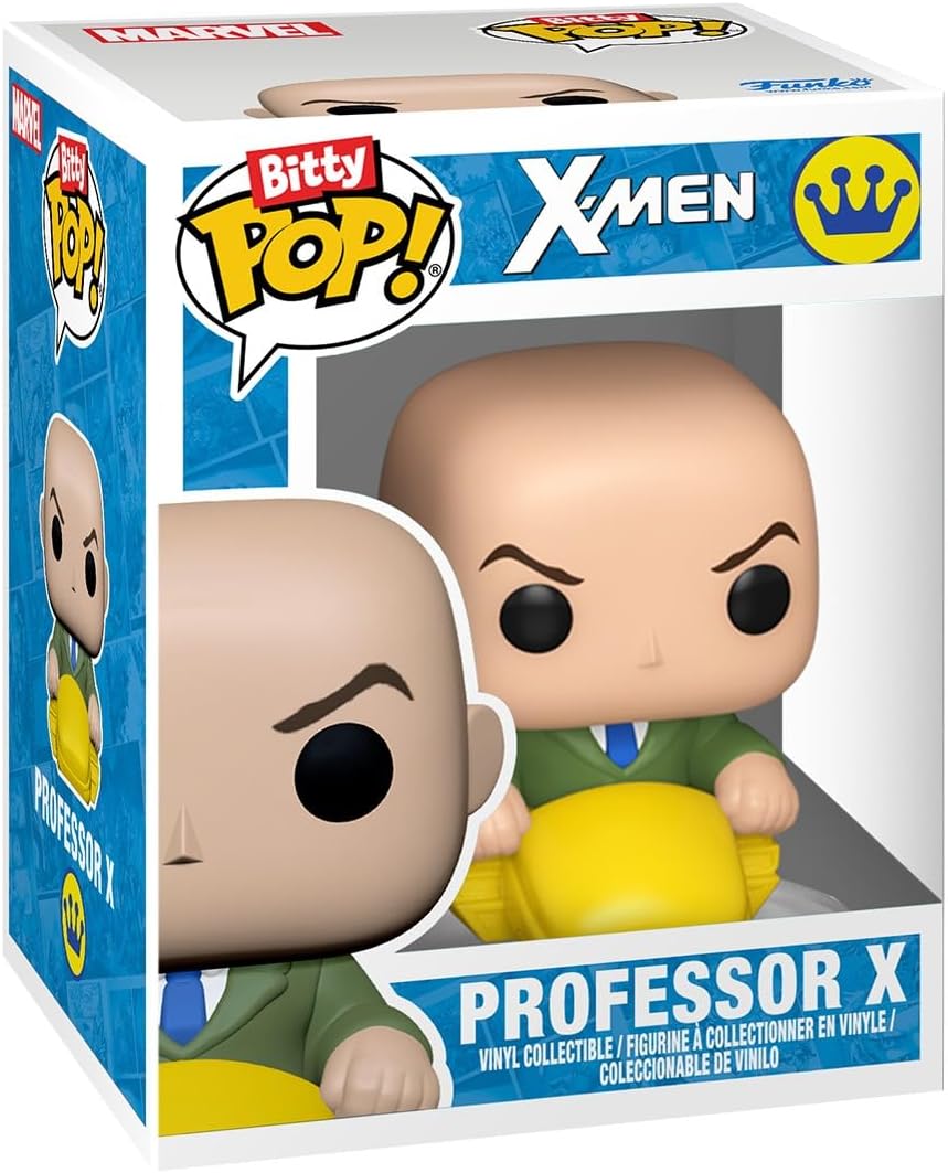 Funko Pop! Bitty Boxes: X-Men - The X-Mansion Playset - Wolverine a...