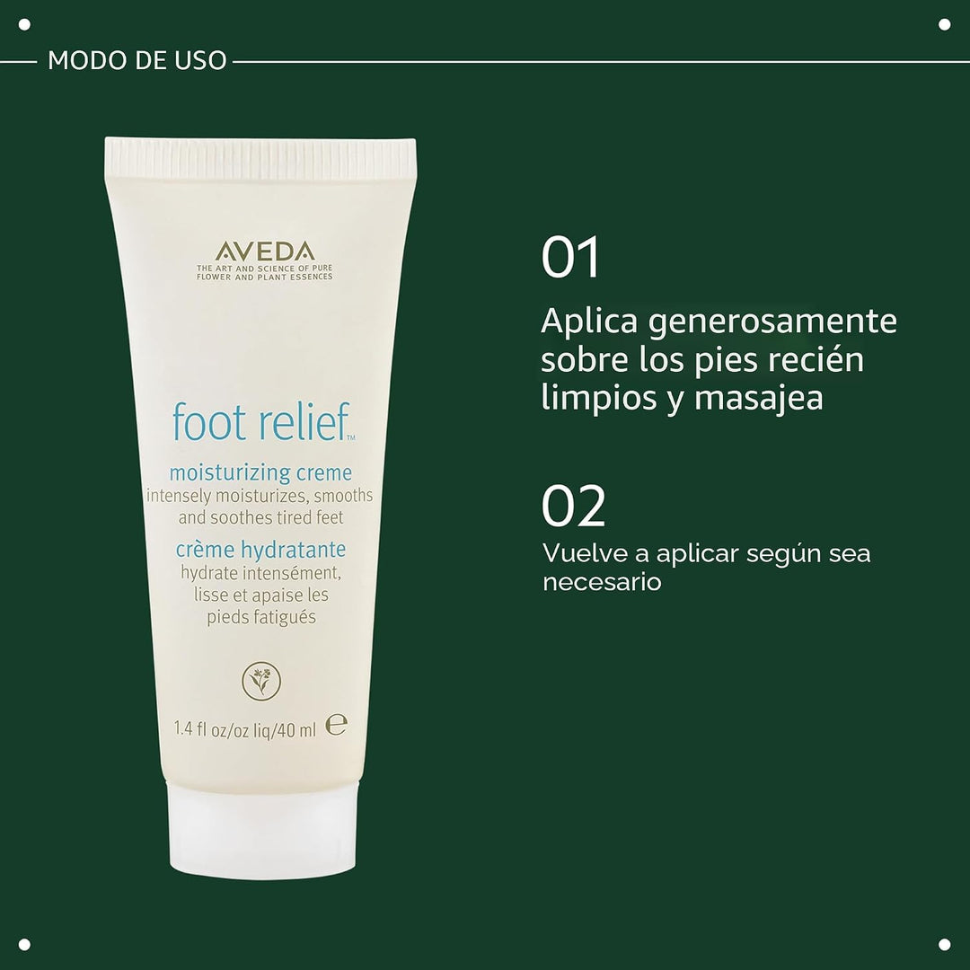 Aveda Crema hidratante Foot Relief | Exfolia, suaviza y suaviza los...
