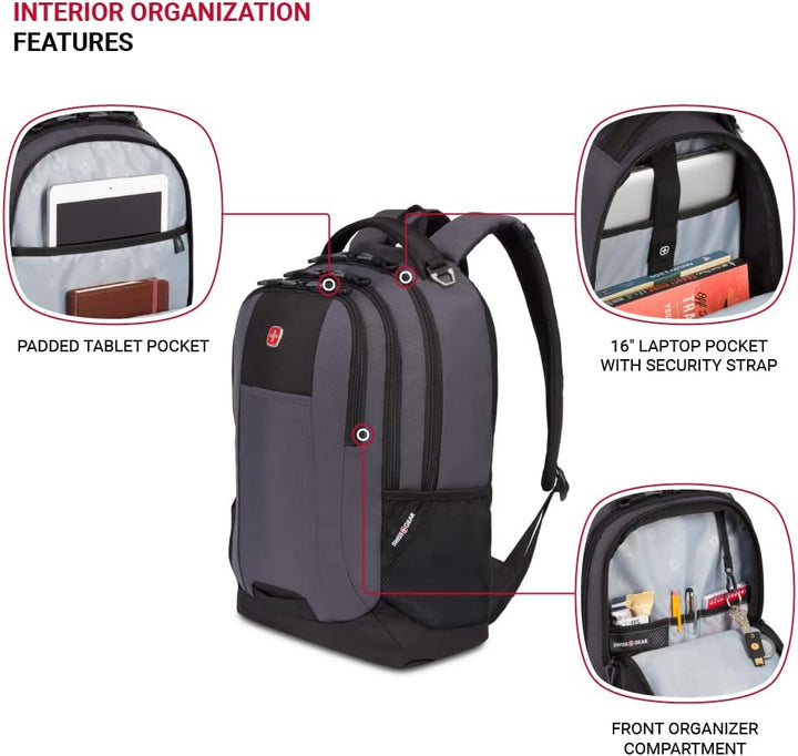 SwissGear, Gris oscuro\/Negro
