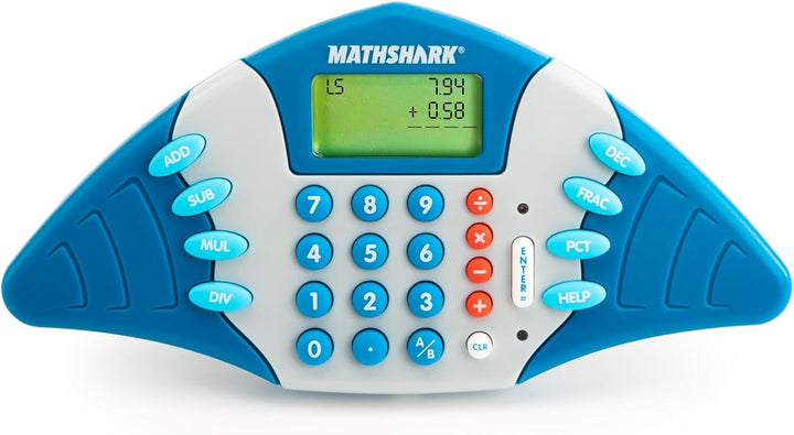 Educational Insights MathShark - Juegos electrónicos de matemáticas...