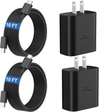 45W Super Fast USB C Android tipo C cargador de teléfono de carga rápida