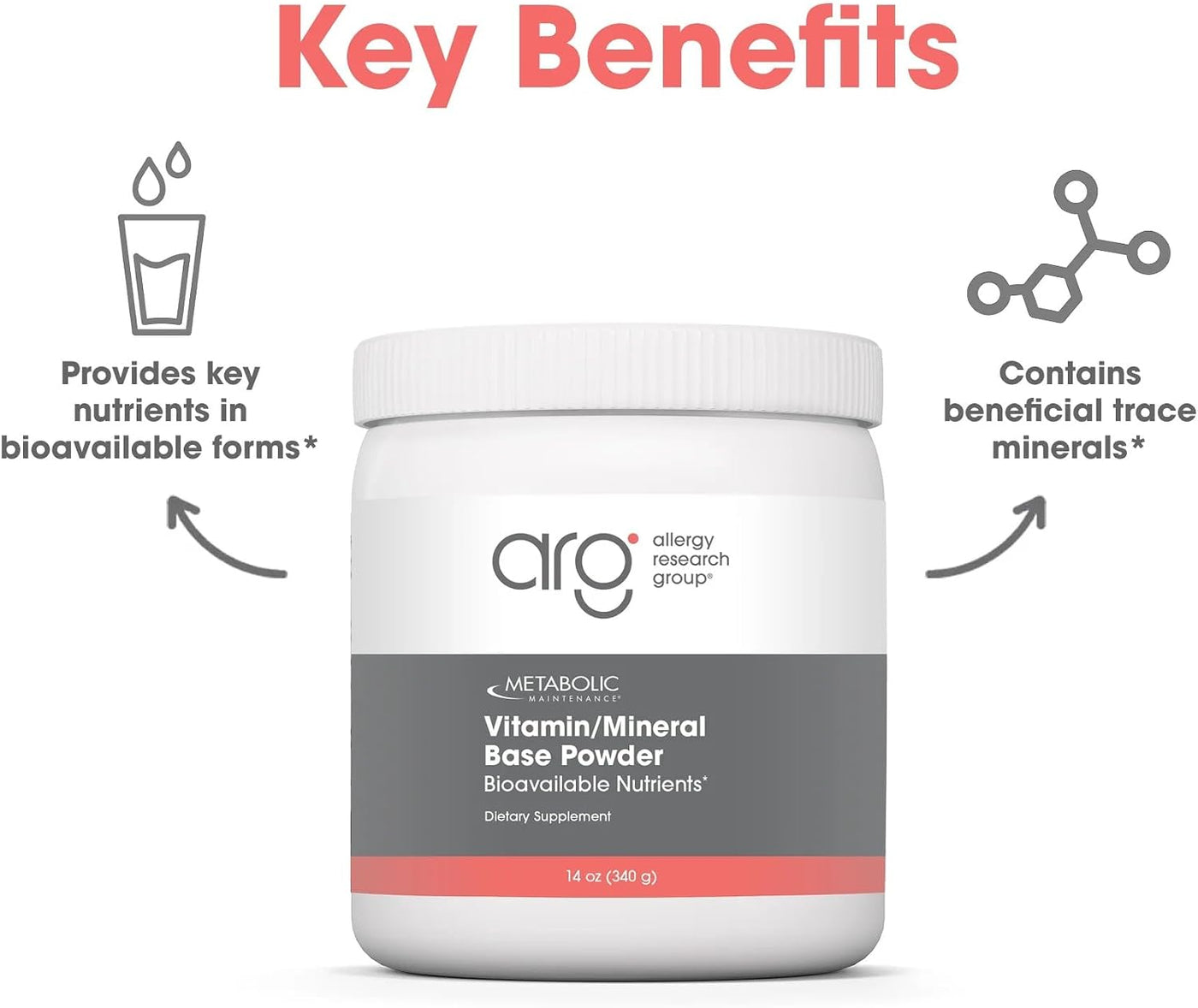 Metabolic Maintenance Vitamina mineral base en polvo \u2013 Polvo m...