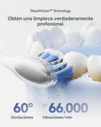 Laifen Cepillo de dientes Wave Pro, sensor de presión y oscilación de 60°