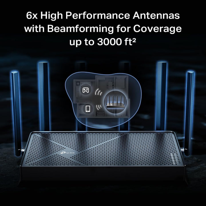 TP-Link Archer BE12000 | Router Wi-Fi 7 de tres bandas | Incluye la...