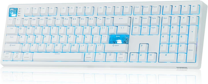 EPOMAKER HE108 Wireless Gaming Keyboard, 8K Polling &amp; 10000mAh,...