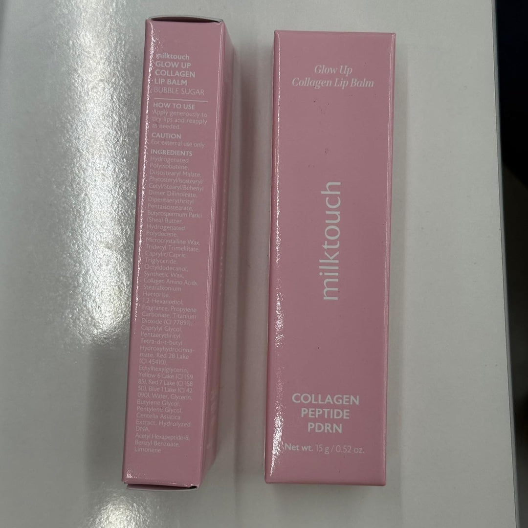 milktouch Bálsamo labial de colágeno vegano que brilla intensamente...