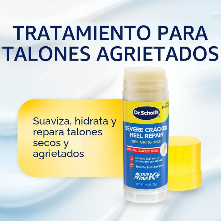 Dr. Scholl's Bálsamo Restaurador para Talones Severamente Agrie...